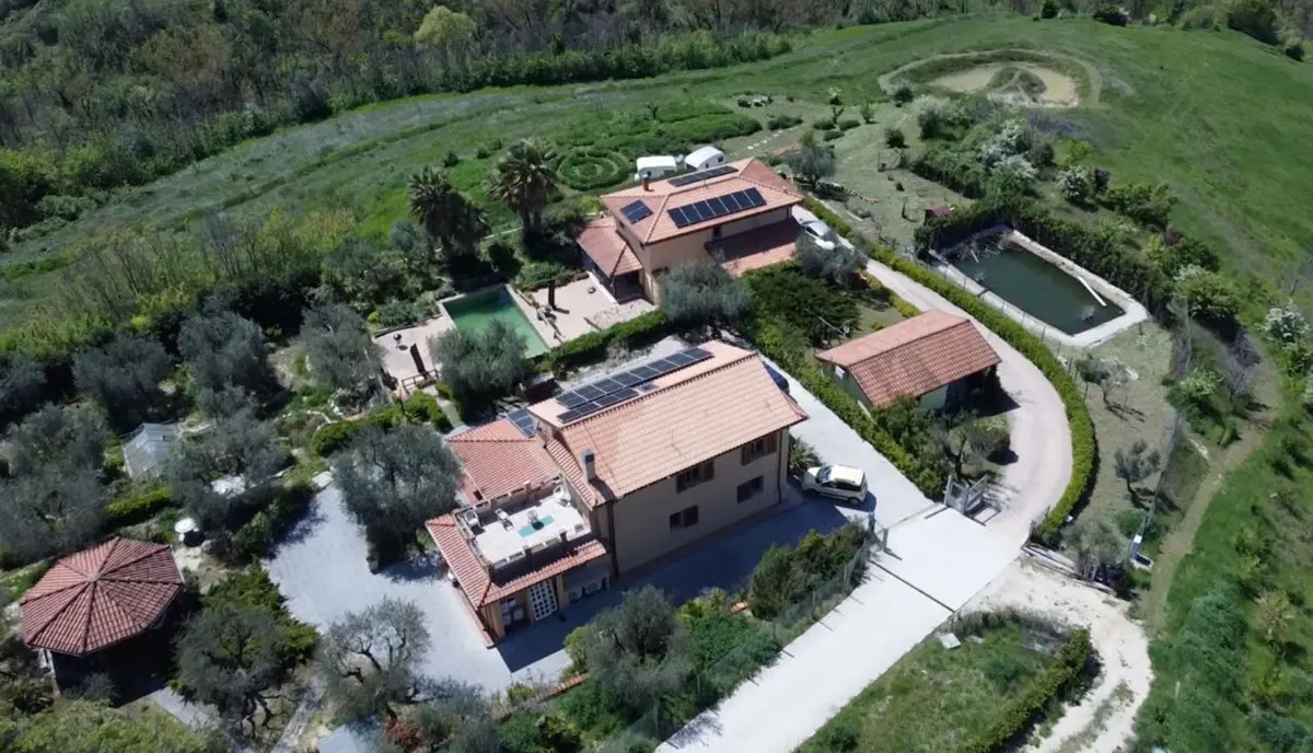 Liminal Village aerial view